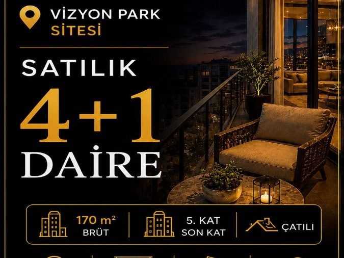 Vizyon Parl Sitesinde 4+1