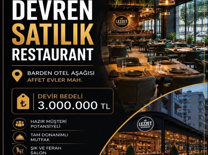 Devren Satılık Restorant