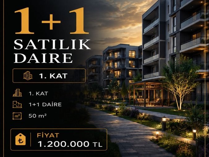 Emir Life Sitesi Satılık 1+1