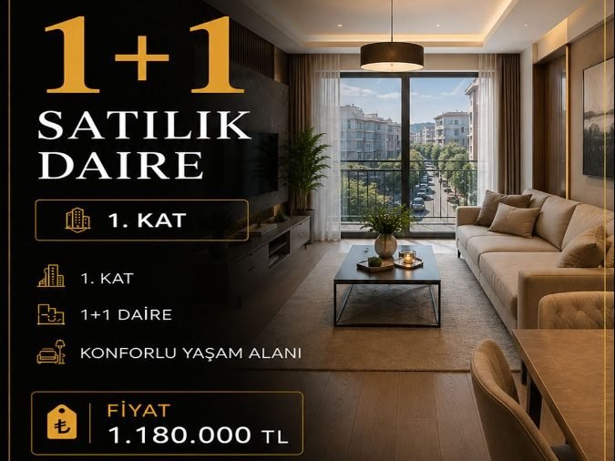 Şengöz Apartman Satılık 1+1