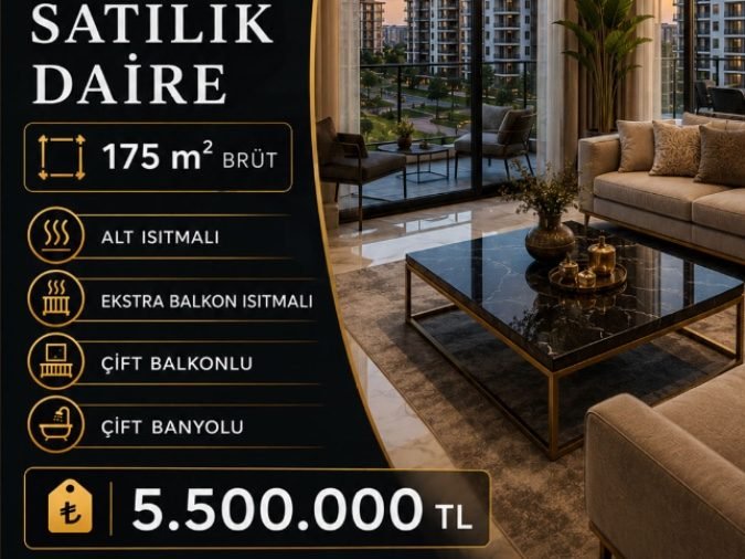 Veysel Karani Mah Şenyüz Sitesi 3+1 Satılık Daire
