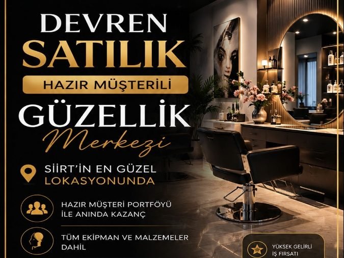 Devren Satılık Güzellik Merkezi