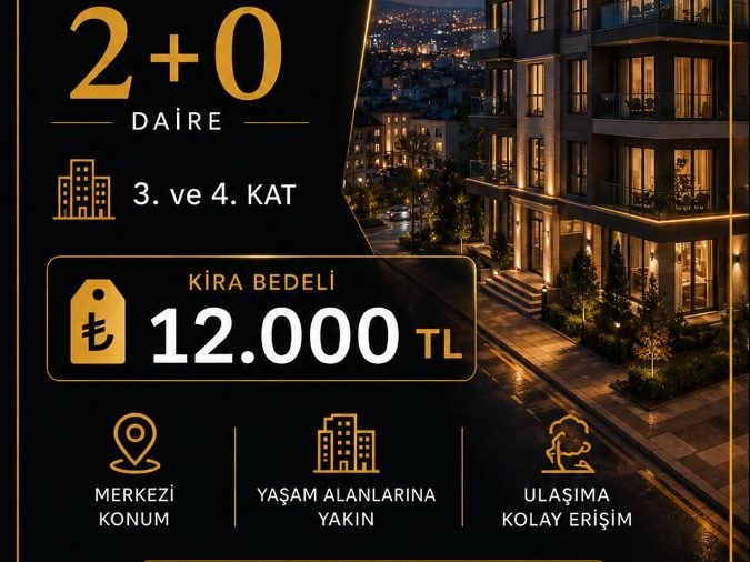 Kiralık 2+0 15 temmuz meydan yanı