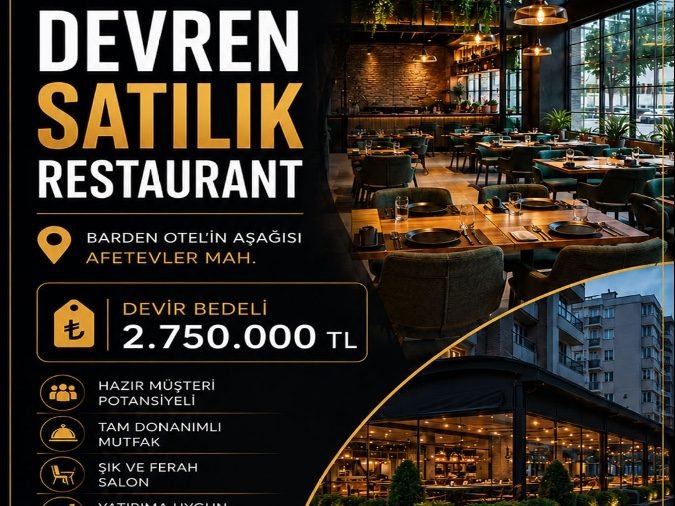 Devren Satılık Restorant